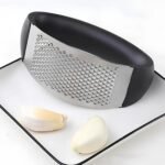 Kitchen Stainless Steel Garlic Press with ErgonomicBest Amazon Deals