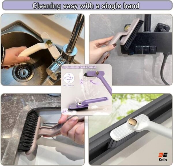 Kmils Multi-Function Bathroom Plastic CleaningBest Amazon Deals