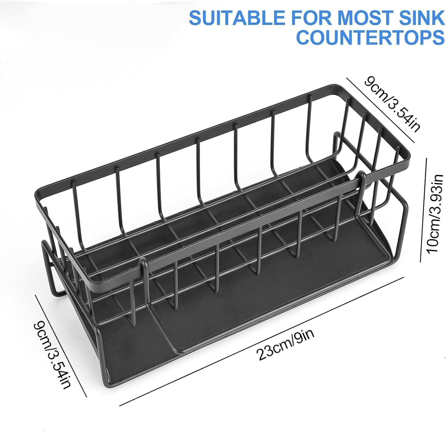 Kitchen Sink Draining Rack Sponge Holder | Rustproof 304Best Amazon Deals