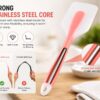 Baskety Silicone Flexible Cooking Spatula with StainlessBest Amazon Deals