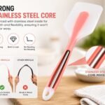 Baskety Silicone Flexible Cooking Spatula with StainlessBest Amazon Deals