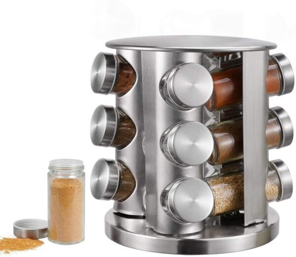 FEELING MALL Revolving Spice Tower | Countertop RoundBest Amazon Deals