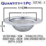 Konquer TimeS Stainless Steel Kitchen Strainer, SinkBest Amazon Deals