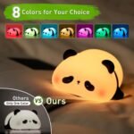 One94Store Kids Sleeping Panda Touch Silicone Night Lamp Best Amazon Deals