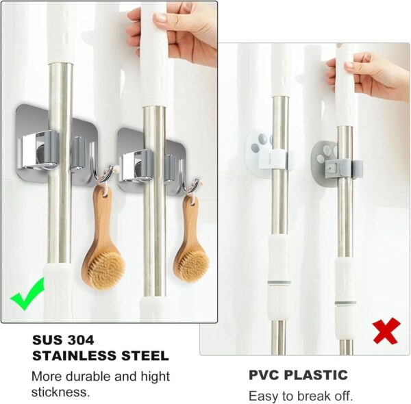 Chillyfit Broom Holder Wall Mounted 1 Pack, mop HolderBest Amazon Deals