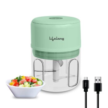 Lifelong USB Rechargeable Wireless Electric Chopper forBest Amazon Deals
