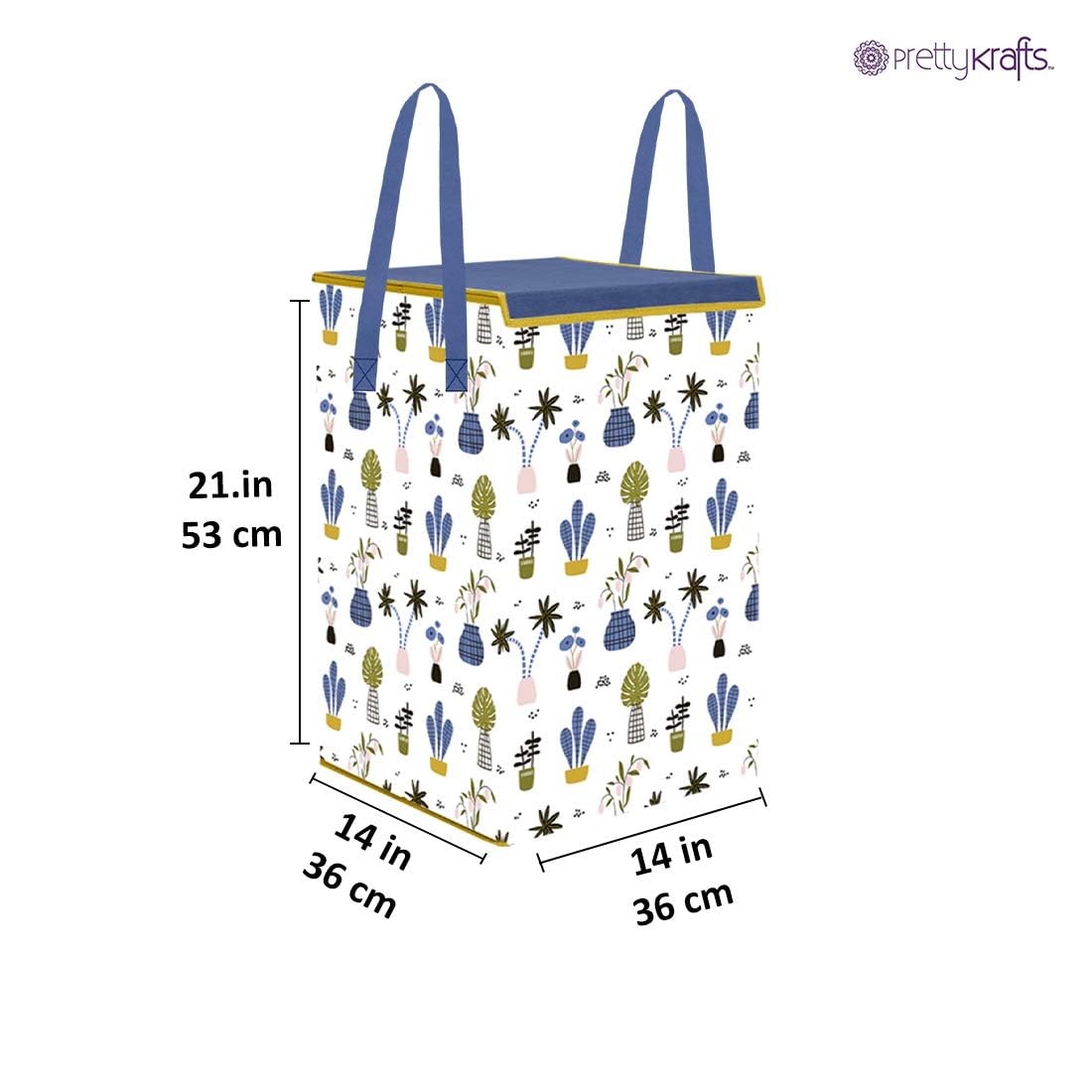 PrettyKrafts L1113 Laundry Basket for Clothes, ToyBest Amazon Deals