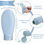 60 ml Travel Bottles Set Leak-Proof | Refillable ToiletryBest Amazon Deals