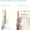 RYUKCREATIVES Magic 9 Holes Clothes Hanger, WardrobeBest Amazon Deals