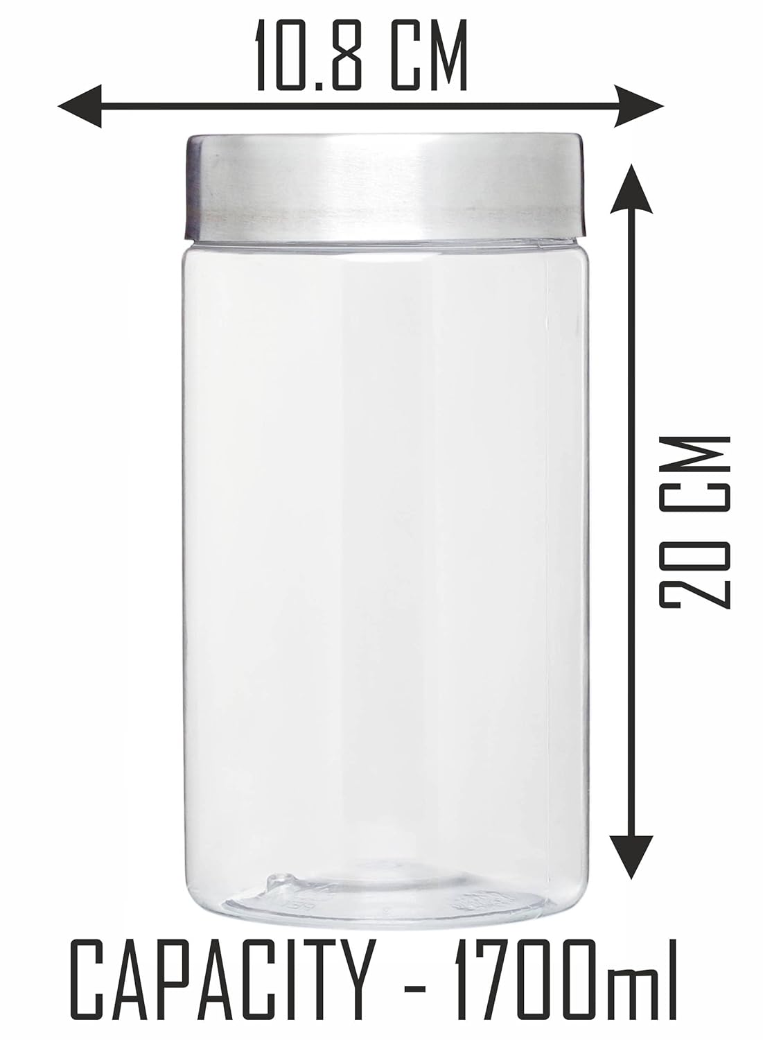 PEARLPET Plus Range Plastic Storage Jars & Containers ForBest Amazon Deals
