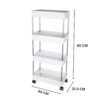Multipurpose Storage Organizer Slim Rack Shelf withBest Amazon Deals