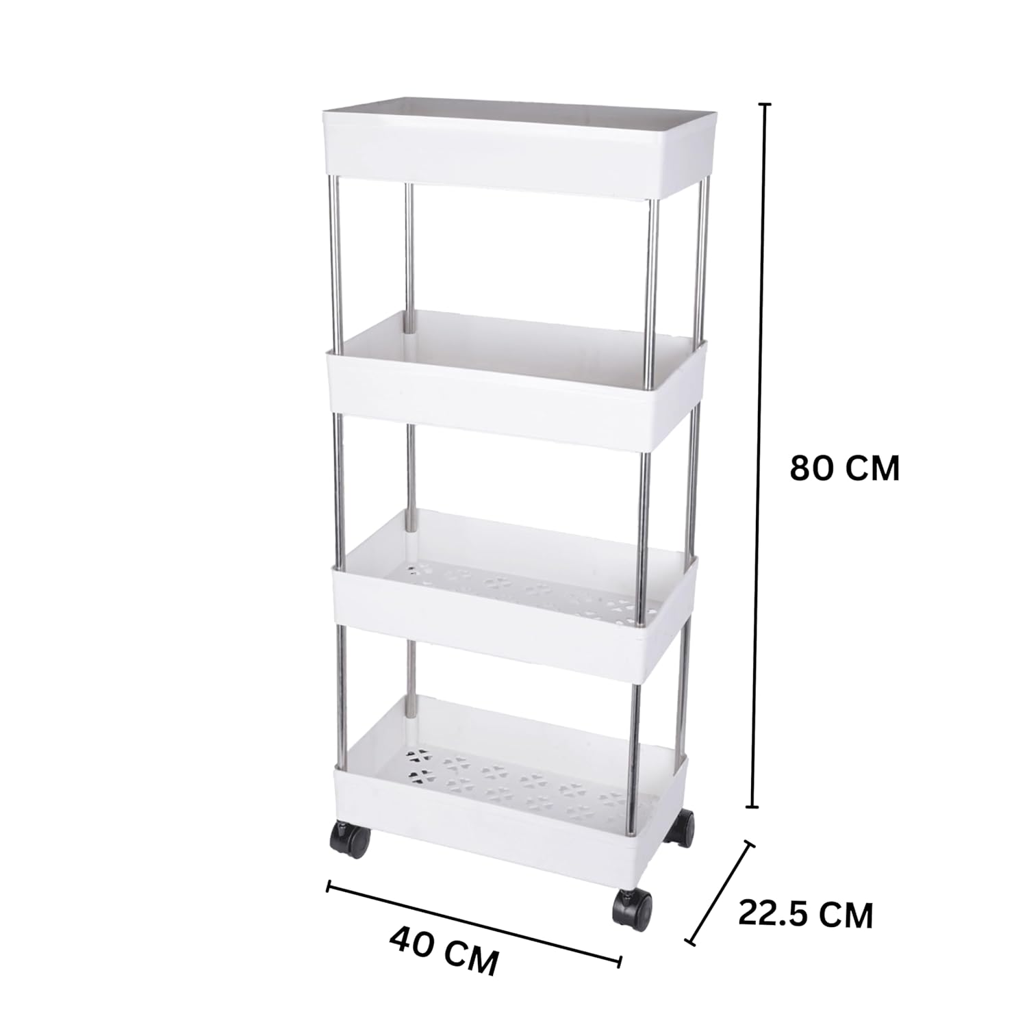 Multipurpose Storage Organizer Slim Rack Shelf withBest Amazon Deals