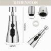 Misamo Enterprise Kitchen Faucet Extender, Chrome Plated,Best Amazon Deals