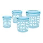 MILTON Storex Plastic Storage Jars & Containers Set of 4Best Amazon Deals