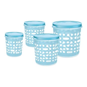 MILTON Storex Plastic Storage Jars & Containers Set of 4Best Amazon Deals