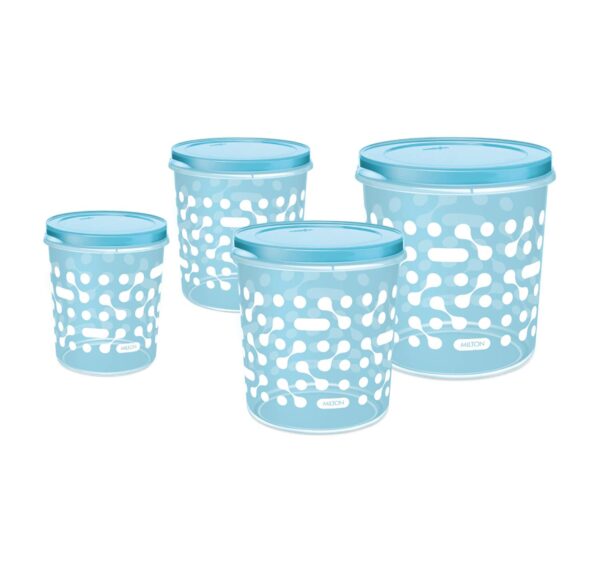 MILTON Storex Plastic Storage Jars & Containers Set of 4Best Amazon Deals