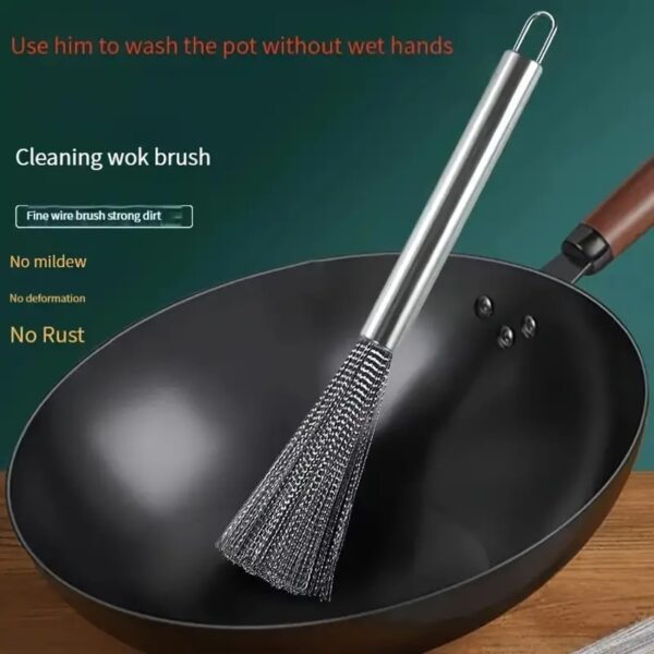 Stainless Steel Cleaning Brush, Efficient KitchenBest Amazon Deals