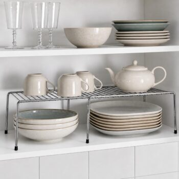 LEVON Expandable Kitchen Cabinet Rack, AdjustableBest Amazon Deals