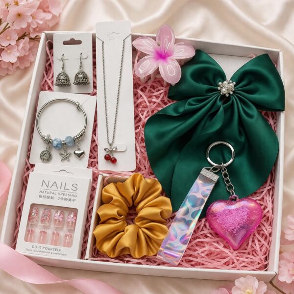 8-Piece Womens Fashion Jewelry & Hair Accessories GiftBest Amazon Deals