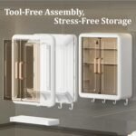 Wall Mounted Plastic Storage Cabinet /Shelf for Bathroom/Best Amazon Deals