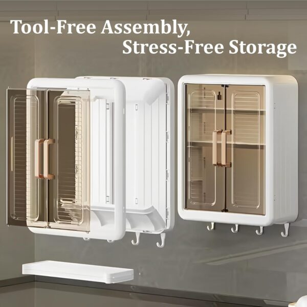 Wall Mounted Plastic Storage Cabinet /Shelf for Bathroom/Best Amazon Deals