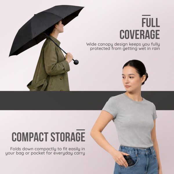 Robustt Capsule Mini Foldable Travel Umbrella | UPF 50+Best Amazon Deals