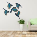 DAKSHESTRY ARTWORKS Boho Birds Wall Dcor | Set of 5 MDFBest Amazon Deals