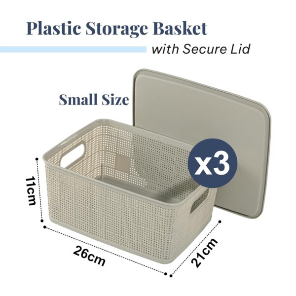 Kuber Industries 3 Pcs Plastic Small Solitaire StorageBest Amazon Deals