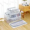 Polyvinyl Chloride Transparent Under-Bed Clothes StorageBest Amazon Deals