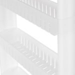 Amazon Basics Slim Rolling Storage Rack  3-Tiered ShelfBest Amazon Deals