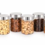 Homeor Plastic Storage Jar & Container, Airtight BPA FreeBest Amazon Deals
