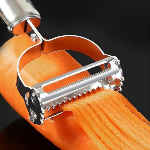 Top Chef 2-in-1 Julienne Peeler Make Veggie Strips &Best Amazon Deals