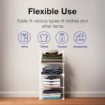 BOXJOY 4 Tier Metal Shelf Organizer for Wardrobe |Best Amazon Deals