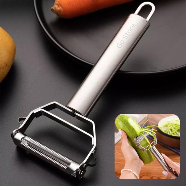 Go Store 2 in 1 Stainless Steel Julienne Vegetable PeelerBest Amazon Deals Go Store 2 in 1 Stainless Steel Julienne Vegetable PeelerBest Amazon Deals