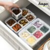 hago Refrigerator Organizer Container with 6 GridBest Amazon Deals