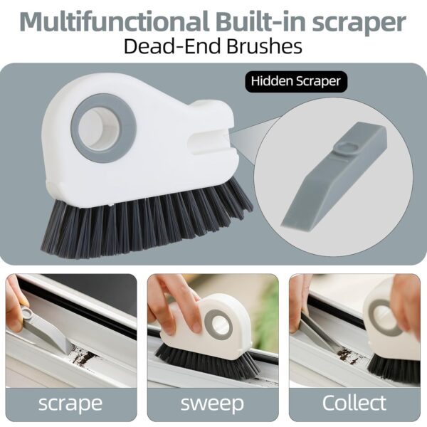 2 in 1 Groove Cleaning Brush, Grout Cleaner Tool &Best Amazon Deals