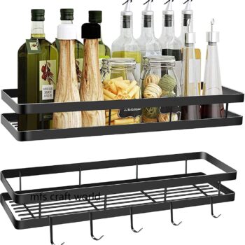 1+ Spice Rack set of 2 Organizer for Cabinet, Spice ShelfBest Amazon Deals 1+ Spice Rack set of 2 Organizer for Cabinet, Spice ShelfBest Amazon Deals