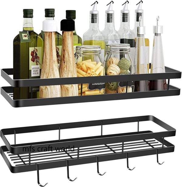 1+ Spice Rack set of 2 Organizer for Cabinet, Spice ShelfBest Amazon Deals 1+ Spice Rack set of 2 Organizer for Cabinet, Spice ShelfBest Amazon Deals
