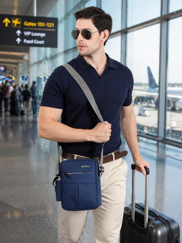 Wooum Water-Resistant Sling Bag for Men with 1 YearBest Amazon Deals
