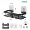 JIALTO 2 Pcs Self Adhesive Bathroom Shelf for Wall |Best Amazon Deals