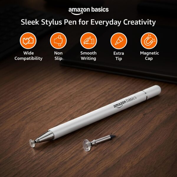 Amazon Basics Capacitive Stylus Pen for Android & iOS AllBest Amazon Deals