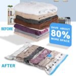 upsimples Vacuum Storage Bags for Clothes with Hand Pump Best Amazon Deals