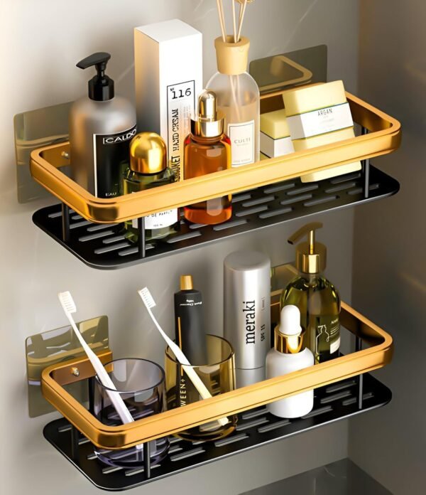 VR PRIME Bathroom Organiser Without Drill | 2PCS SelfBest Amazon Deals