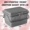 Kuber Industries Picnic Basket with Lid and Handle | FoodBest Amazon Deals