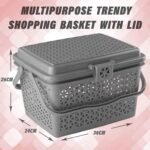 Kuber Industries Picnic Basket with Lid and Handle | FoodBest Amazon Deals