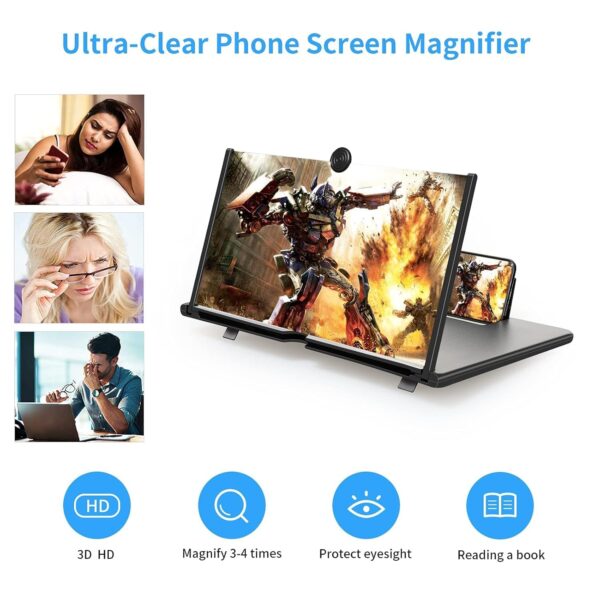 Phone Screen Magnifier 3D HD Screen Enlarger with MobileBest Amazon Deals