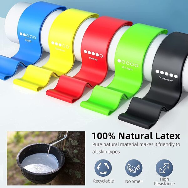 QUXIS Resistance Bands Set for Men and Women, Pack of 5Best Amazon Deals