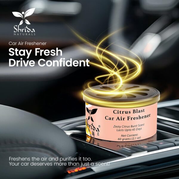 60g Lemon & Orange Car Air Freshener Gel, Long-LastingBest Amazon Deals