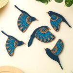 DAKSHESTRY ARTWORKS Boho Birds Wall Dcor | Set of 5 MDFBest Amazon Deals DAKSHESTRY ARTWORKS Boho Birds Wall Dcor | Set of 5 MDFBest Amazon Deals