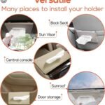 Yobbo Car Tissue Holder, Sun Visor Napkin Holder, CarBest Amazon Deals